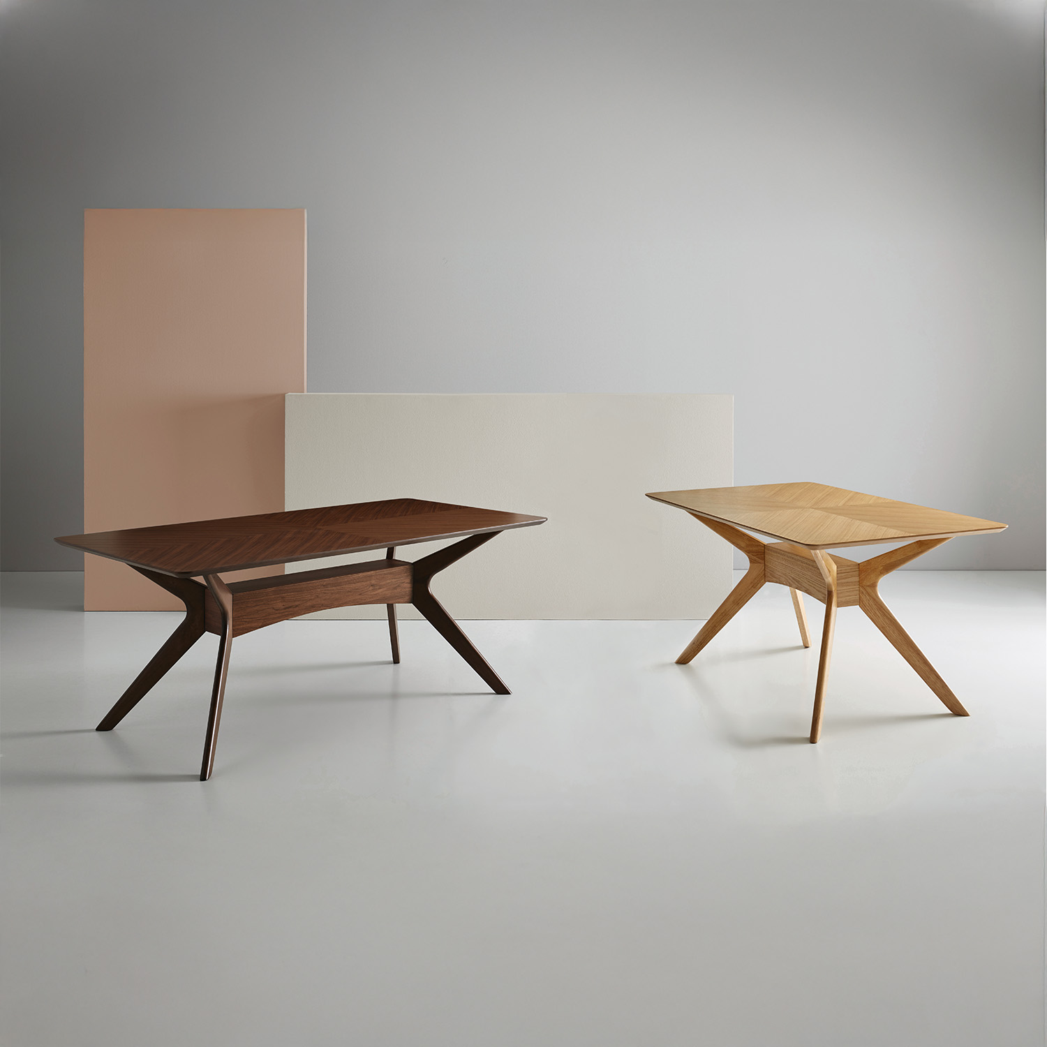 MESA HELGA 180 FIJA NOGAL - Imagen 7