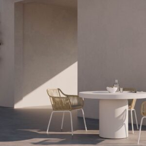 MESA THELMA RED.120 BLANCO Somcasa