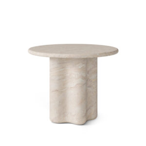 MESA MICHELLE RED.100 MARMOL TRAVERTINO Somcasa