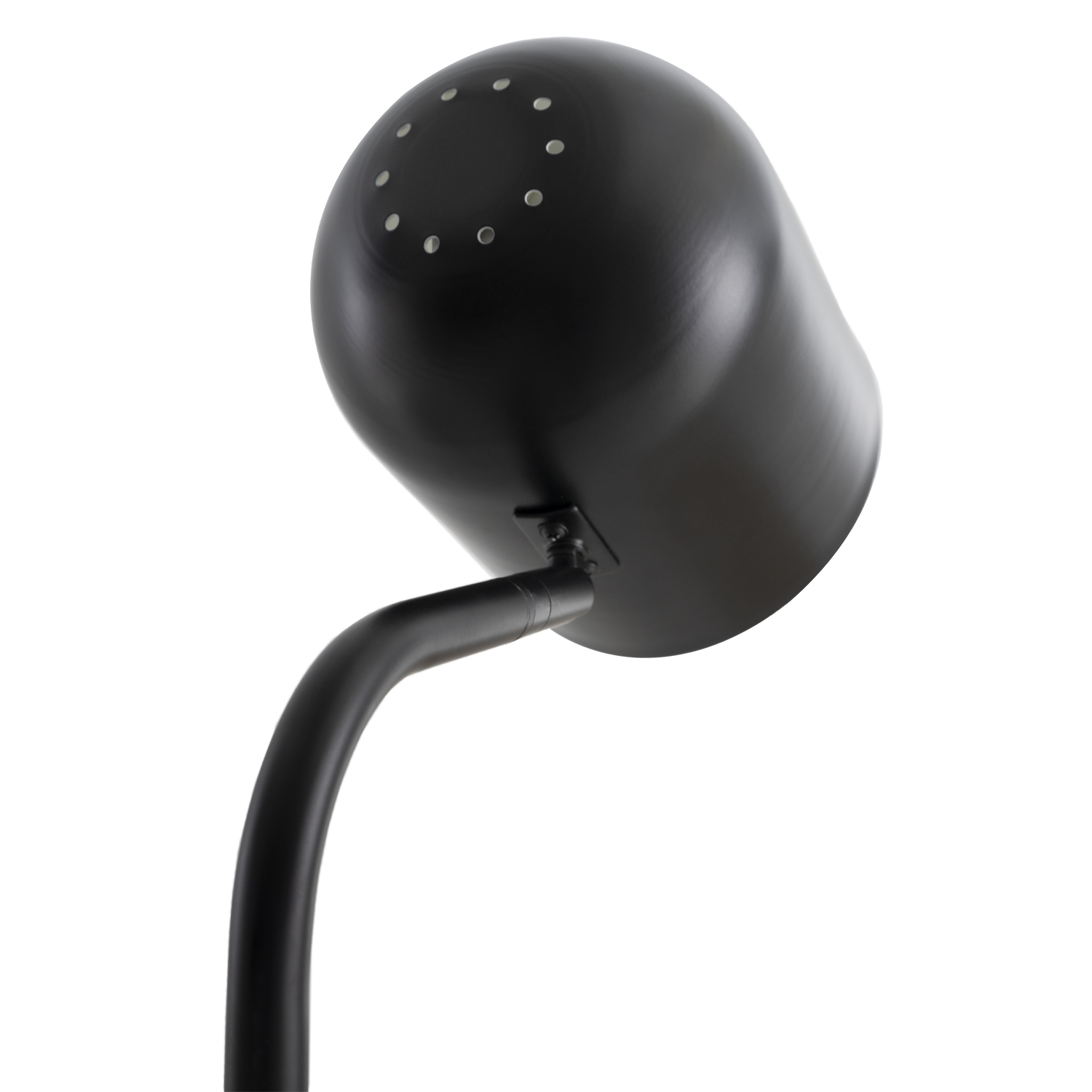 LAMPARA SUELO BEJIS NEGRO - Imagen 4