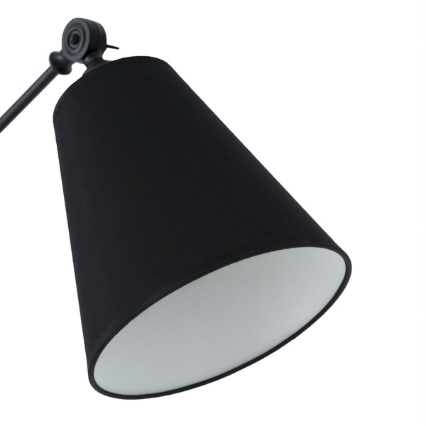 LAMPARA SUELO ALOIA NEGRO - Imagen 2