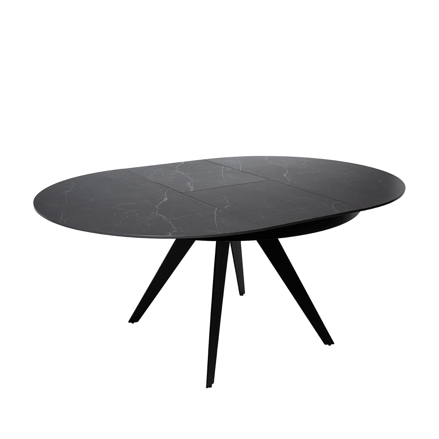 MESA LUNA 130 RED. NEGRO/NEGRO - Imagen 5