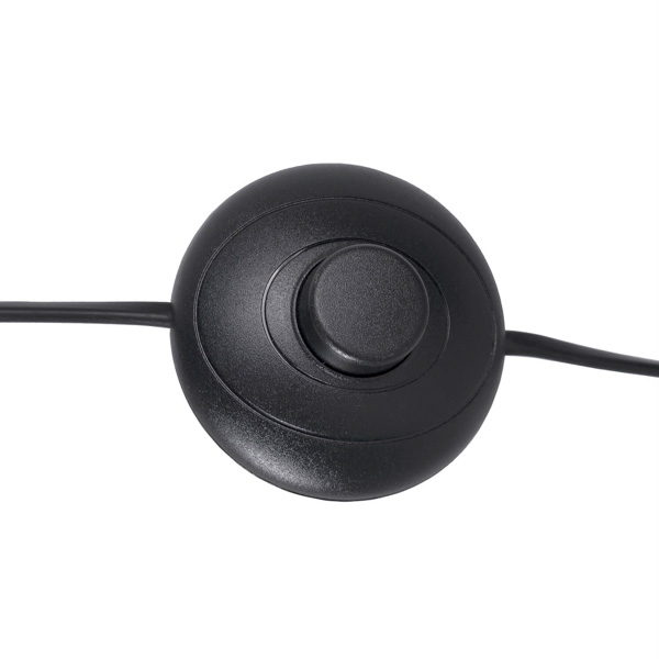 LAMPARA SUELO GANDESA NEGRO - Imagen 5