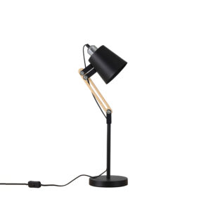 LAMPARA SOBREMESA ANTIA NEGRO Somcasa