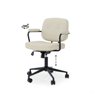 SILLA OFICINA COLUMBIA BEIGE Somcasa