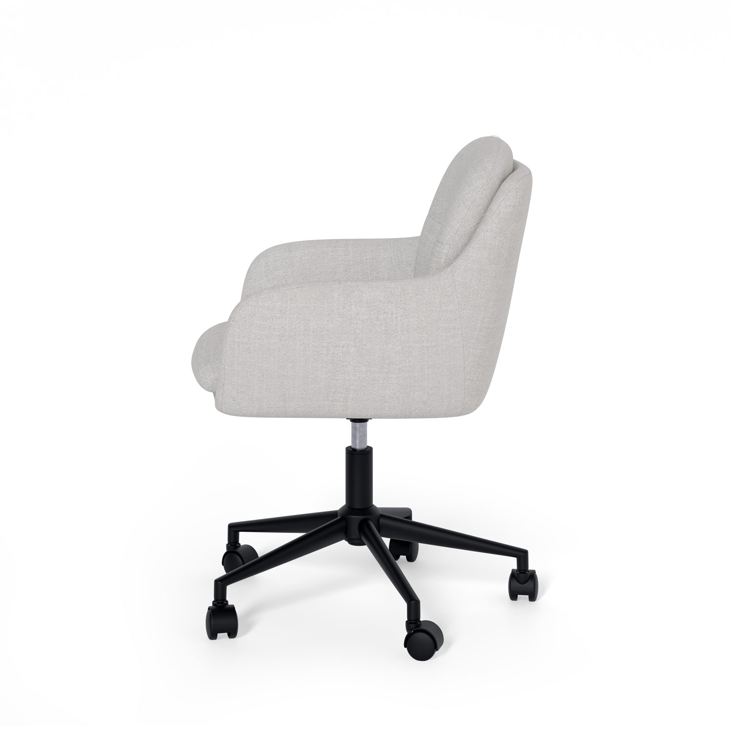 SILLA OFICINA ONTARIO GRIS CLARO - Imagen 3