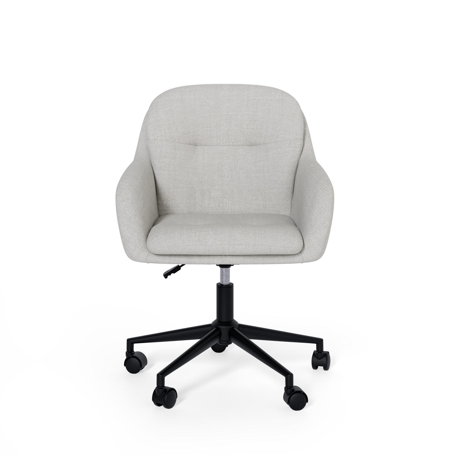 SILLA OFICINA ONTARIO GRIS CLARO - Imagen 4