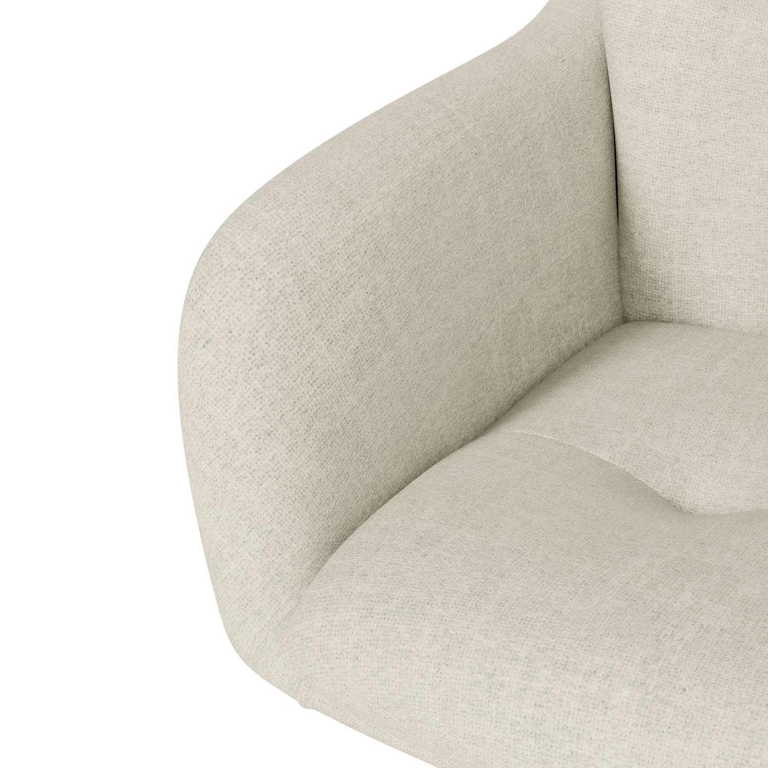 SILLA OFICINA ONTARIO BEIGE - Imagen 7