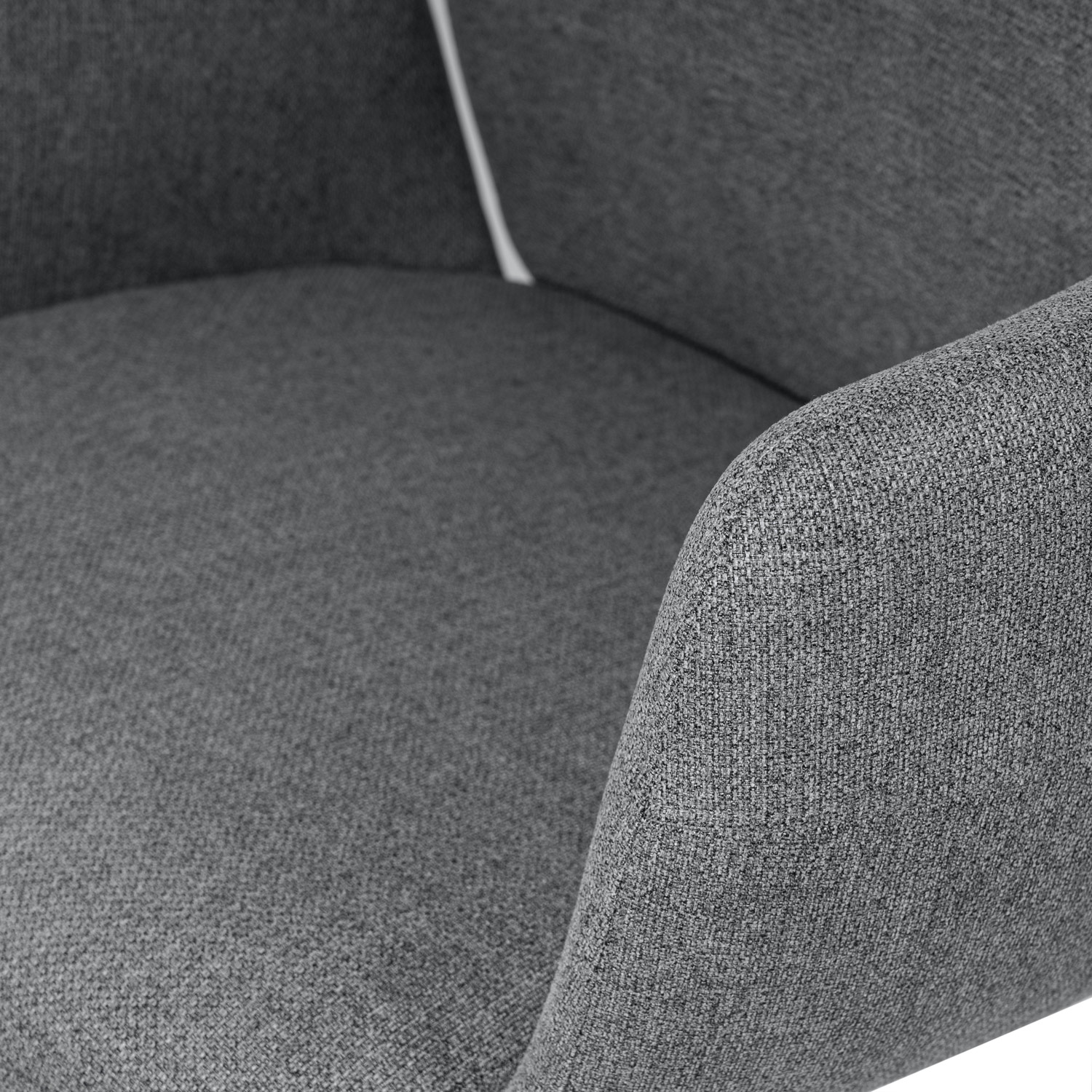 SILLA OFICINA BRITISH GRIS - Imagen 6