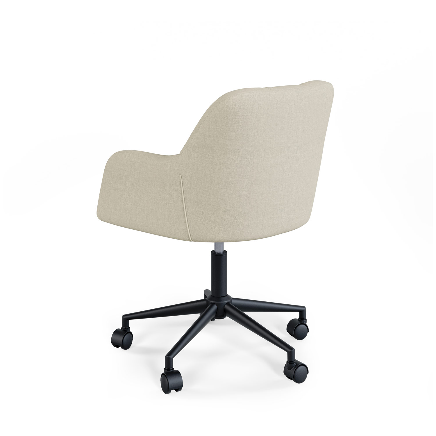 SILLA OFICINA STANFORD BEIGE - Imagen 2