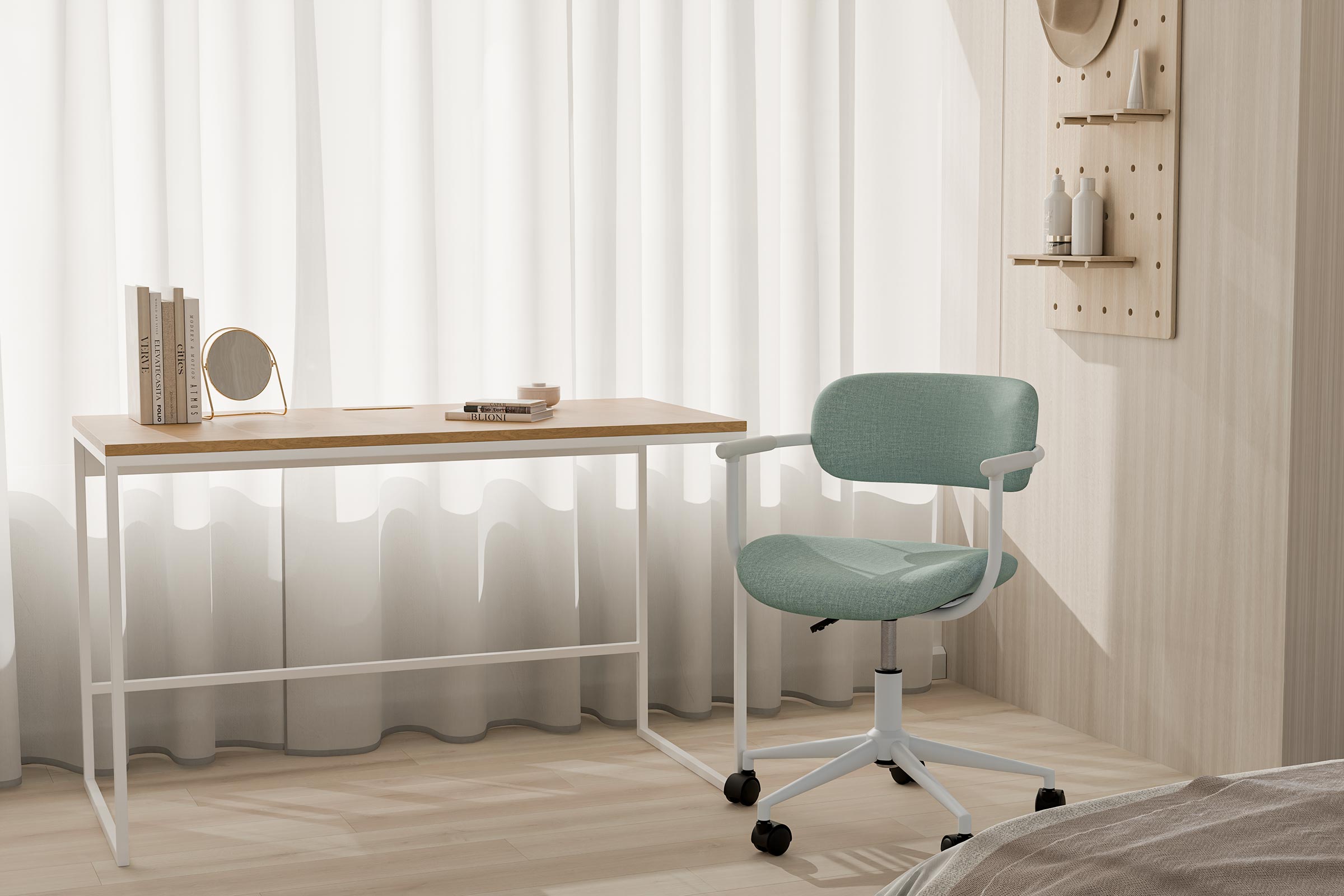 SILLA OFICINA OXFORD MENTA Somcasa