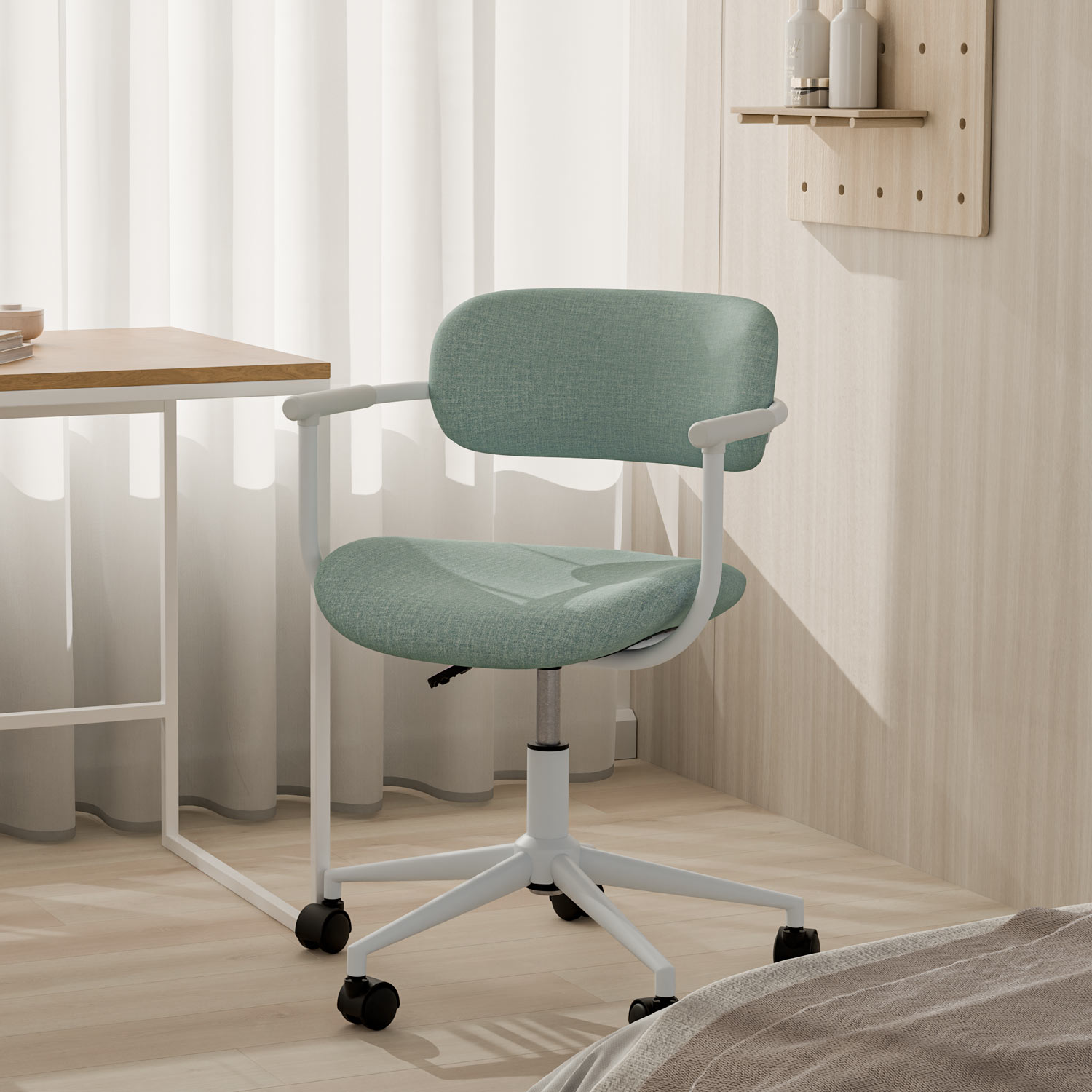 SILLA OFICINA OXFORD MENTA - Imagen 2