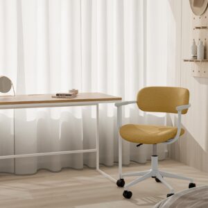 SILLA OFICINA OXFORD MOSTAZA Somcasa