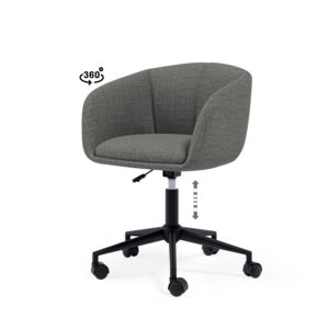 SILLA OFICINA ARIZONA GRIS OSCURO Somcasa