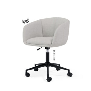 SILLA OFICINA ARIZONA GRIS CLARO Somcasa