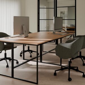 SILLA OFICINA TALLIN GRIS OSCURO Somcasa