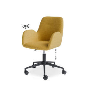 SILLA OFICINA IRVINE MOSTAZA Somcasa