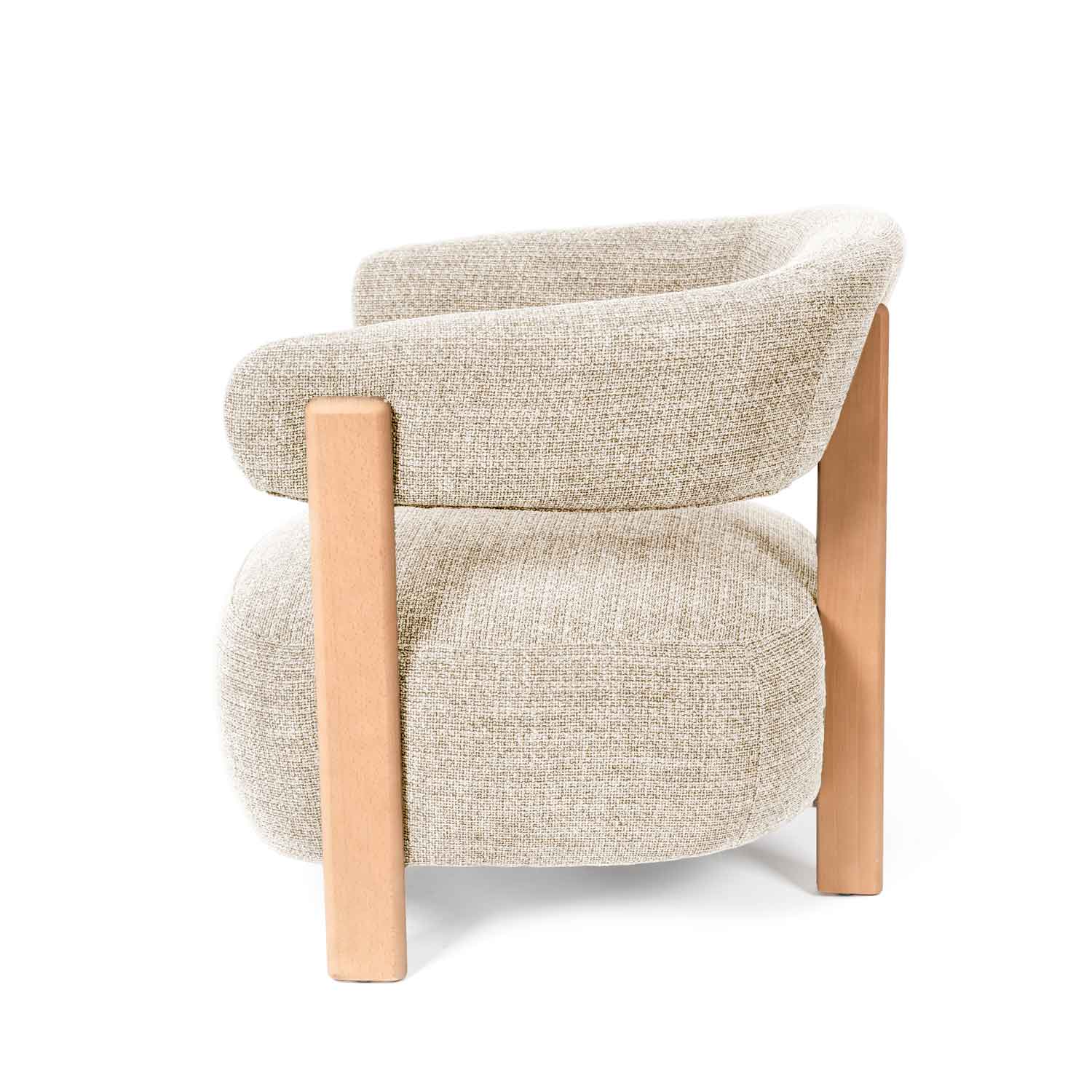 BUTACA MANILA BEIGE - Imagen 3