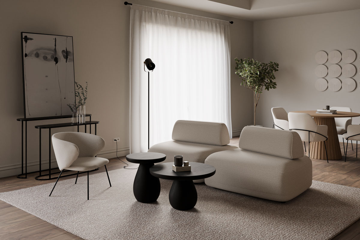 BUTACA ANCONA BEIGE Somcasa