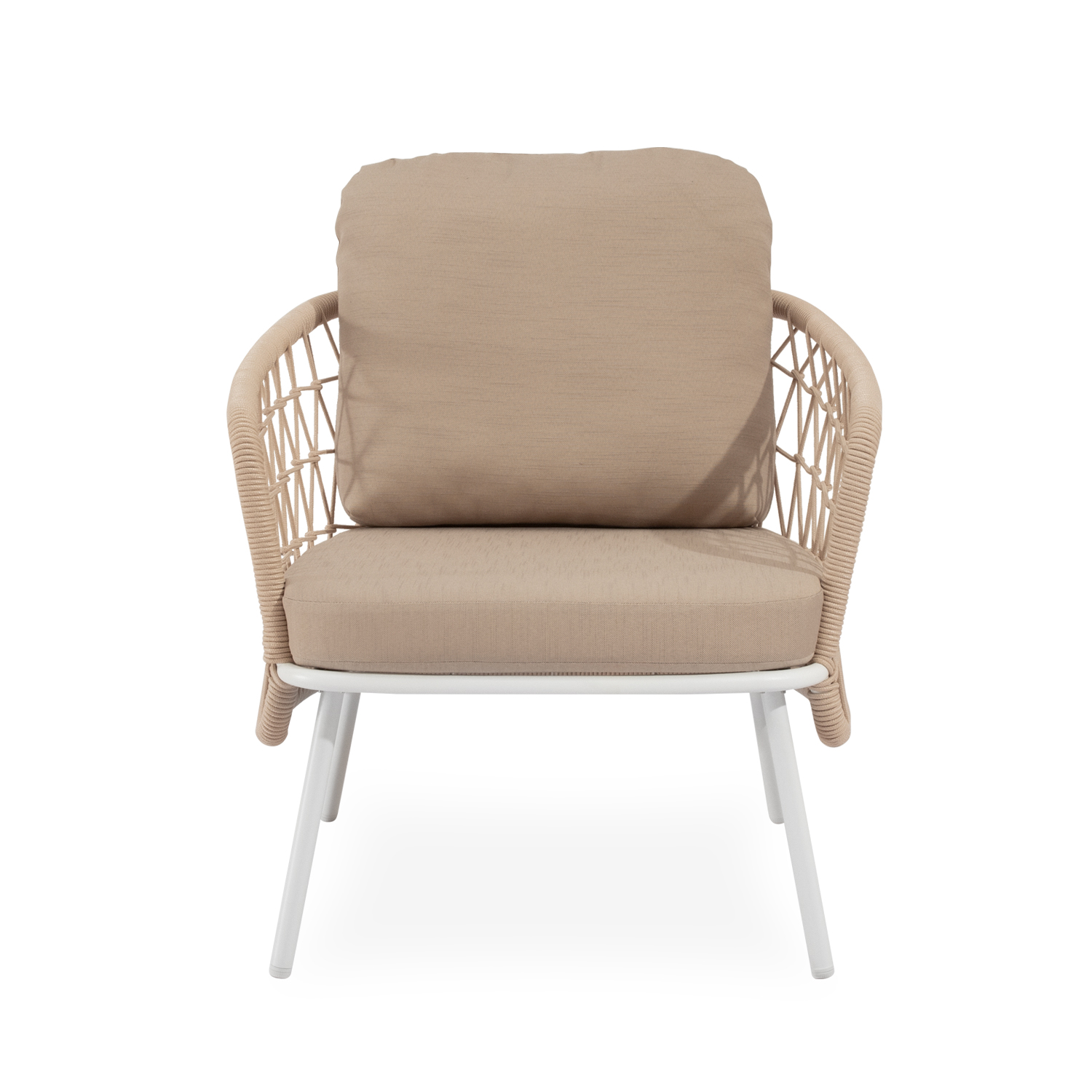 SET ODESA SOFA+SILLONES+MESA CENTRO BLANCO - Imagen 3