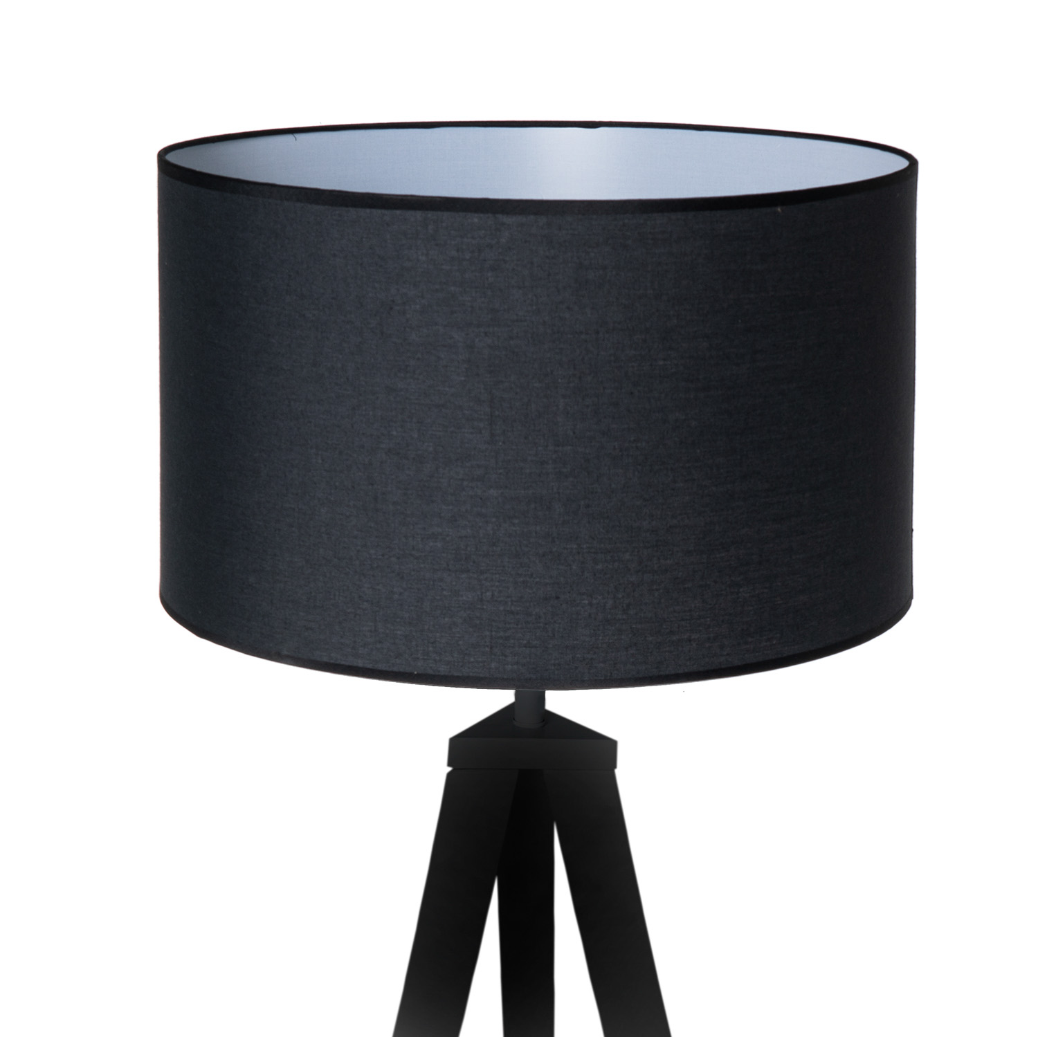 LAMPARA SUELO CHERA NEGRO - Imagen 4