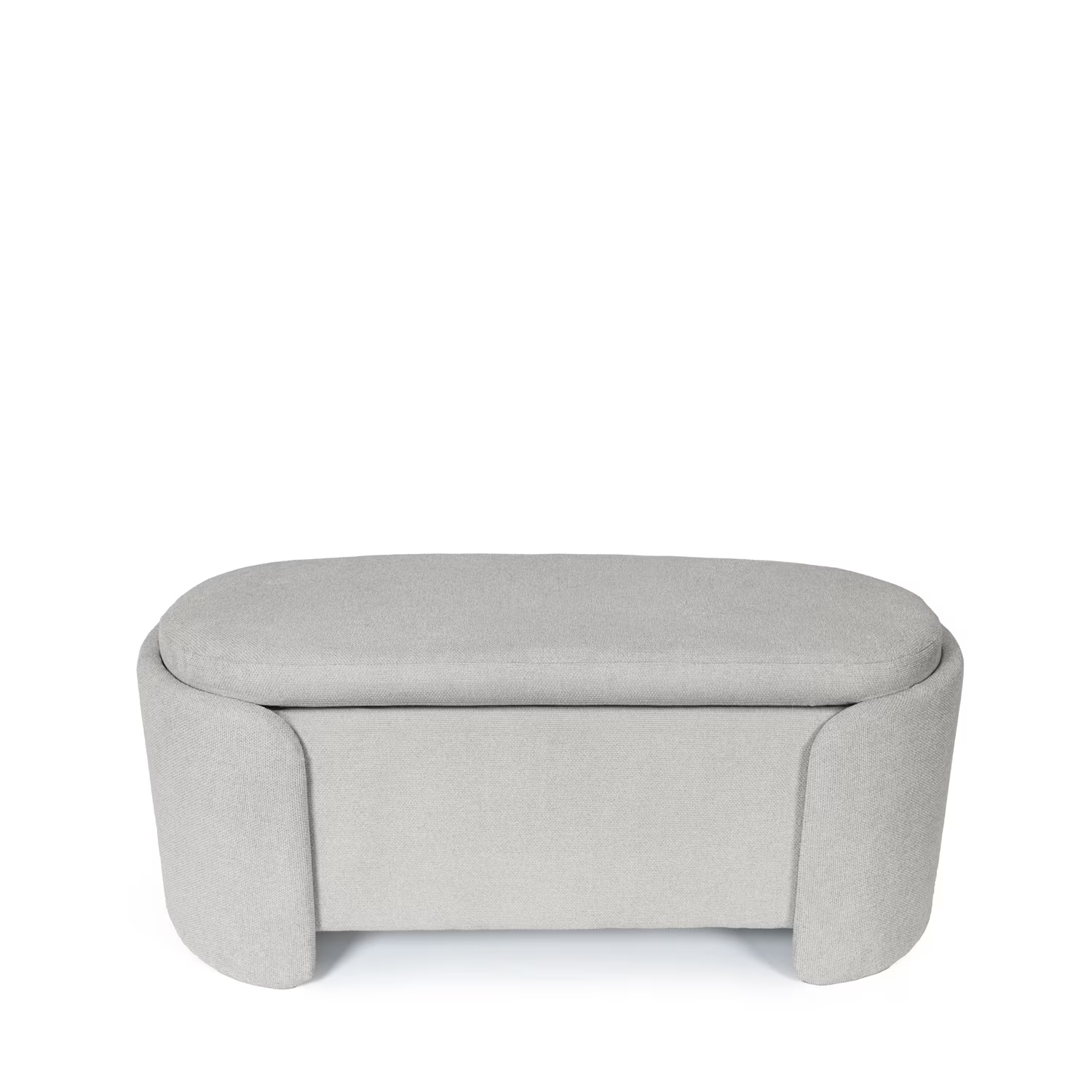 Banqueta gris PEPITA Bernice - Imagen 3