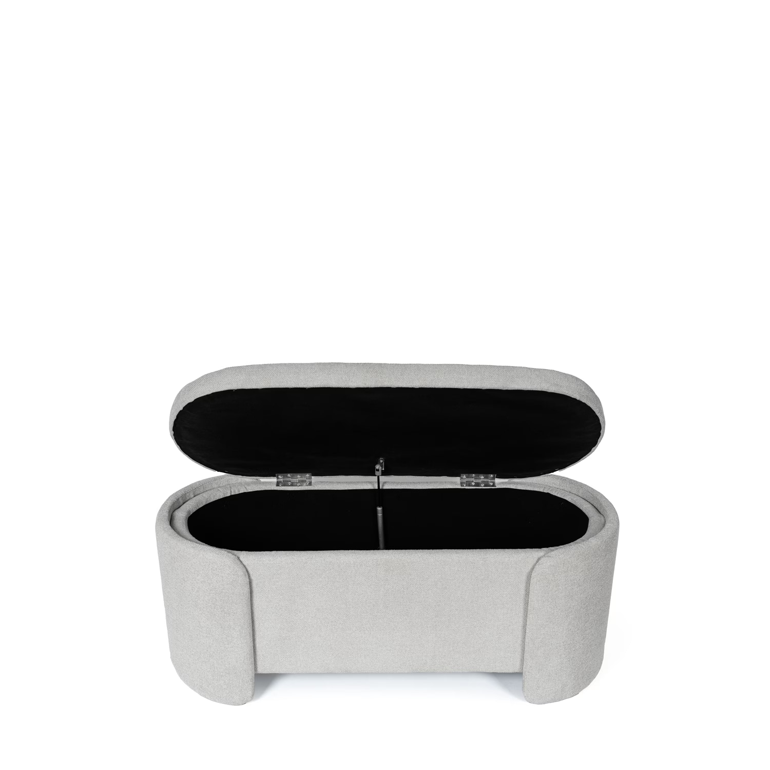 Banqueta gris PEPITA Bernice - Imagen 4