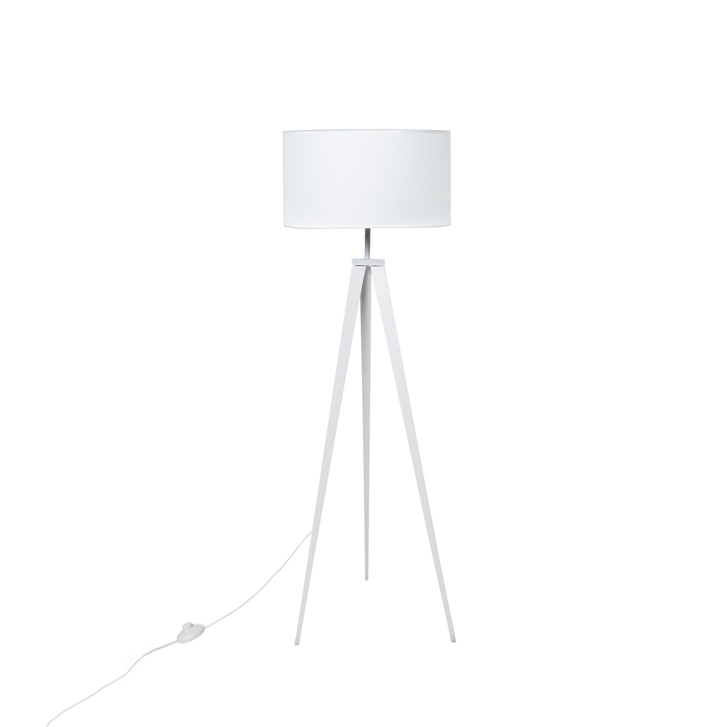 LAMPARA SUELO CHERA BLANCO Somcasa