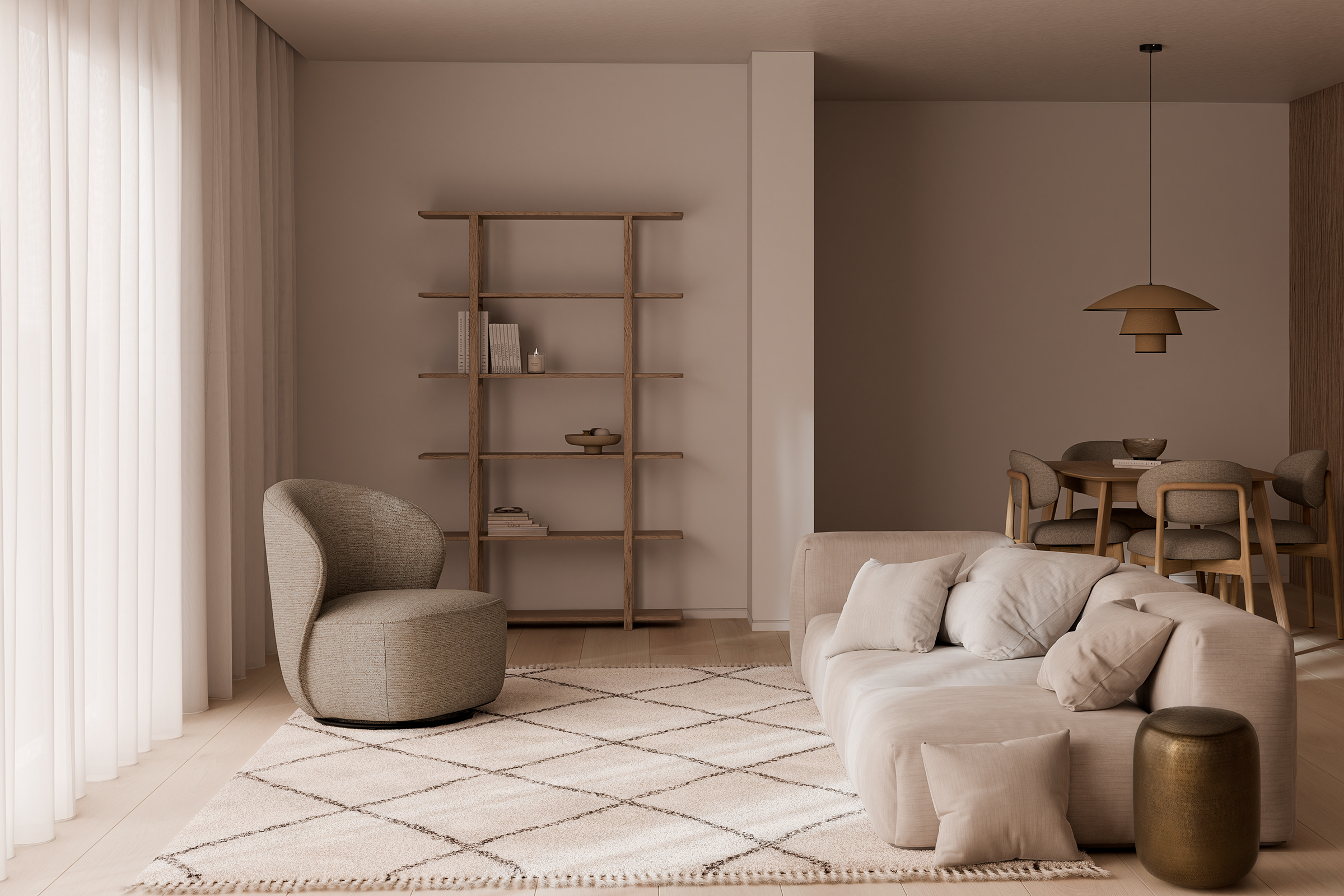 BUTACA HAVANA TAUPE Somcasa