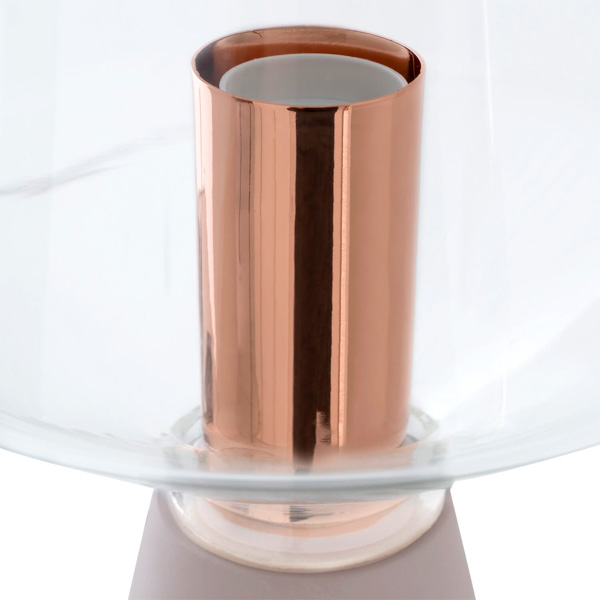 LAMPARA SOBREMESA AINA GRIS - Imagen 2