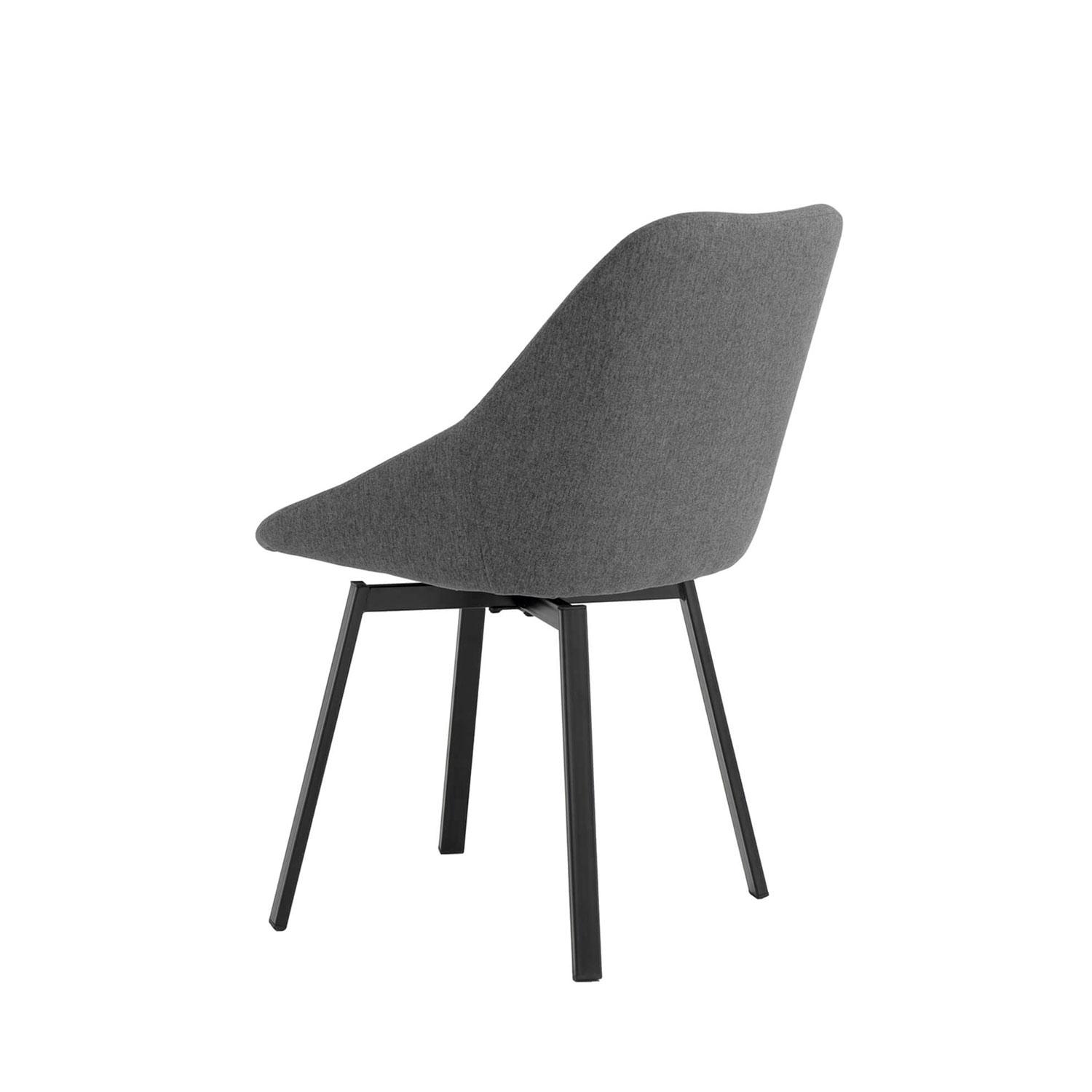 SILLA AMELIE GRIS DARK - Imagen 2