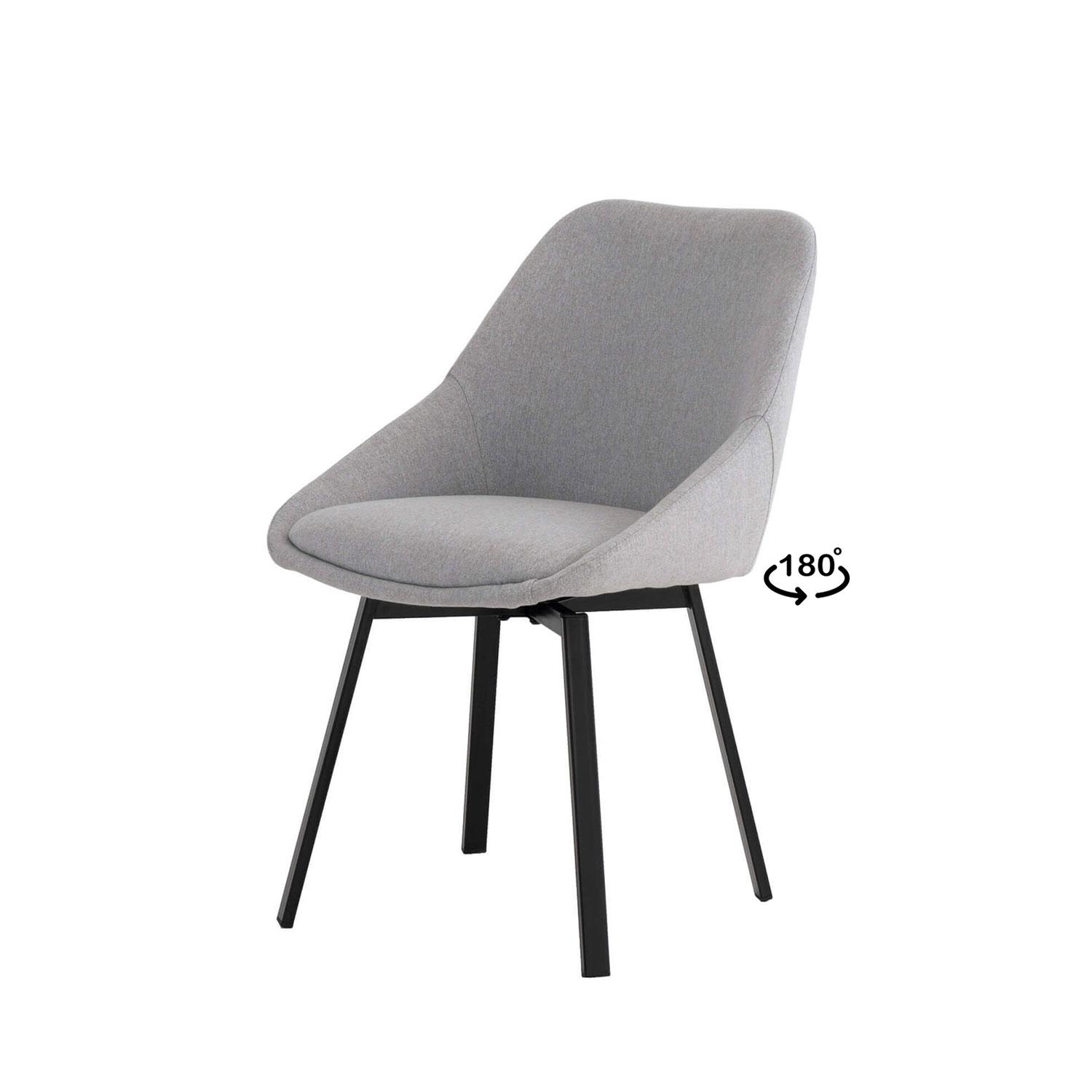 SILLA AMELIE GRIS LIGHT Somcasa