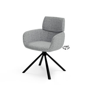 SILLA DIANE GRIS CLARO Somcasa