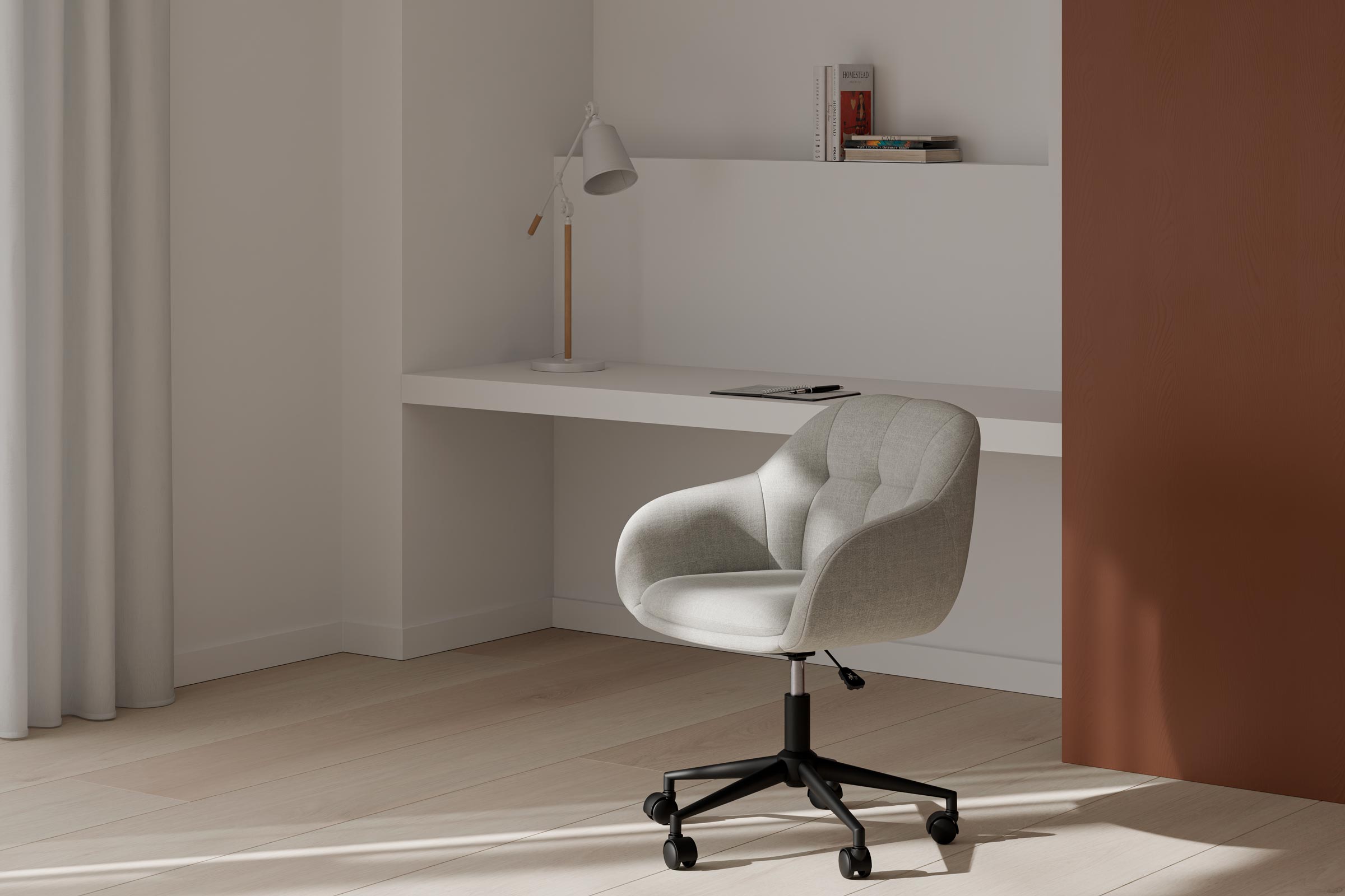 LAMPARA SOBREMESA LIZAR BLANCO Somcasa