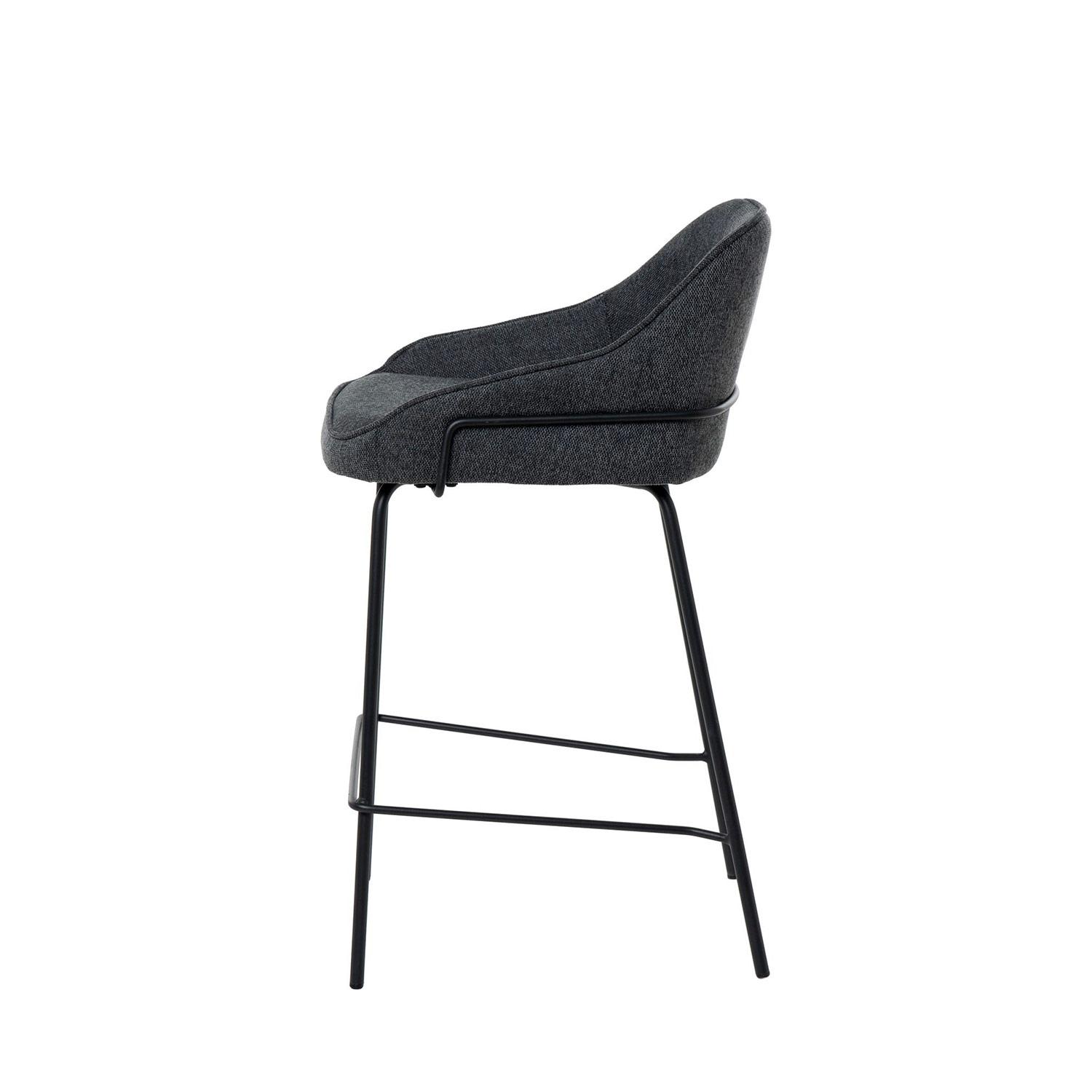 TABURETE ARNY GRIS OSCURO - Imagen 3