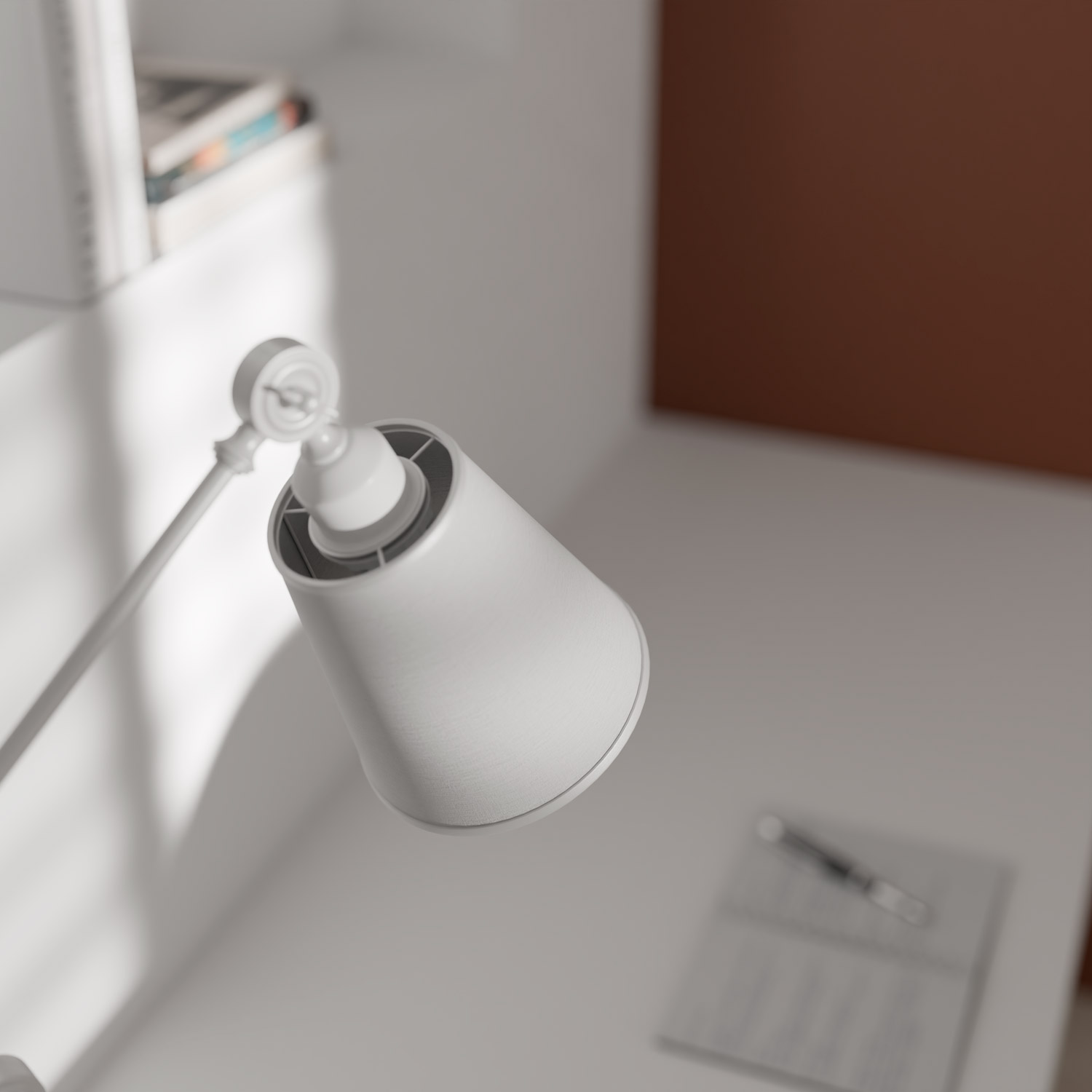 LAMPARA SOBREMESA LIZAR BLANCO - Imagen 5