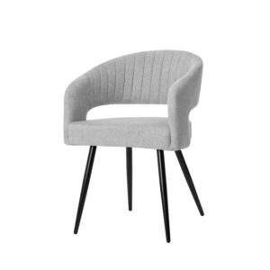 SILLA KORA GRIS CLARO Somcasa