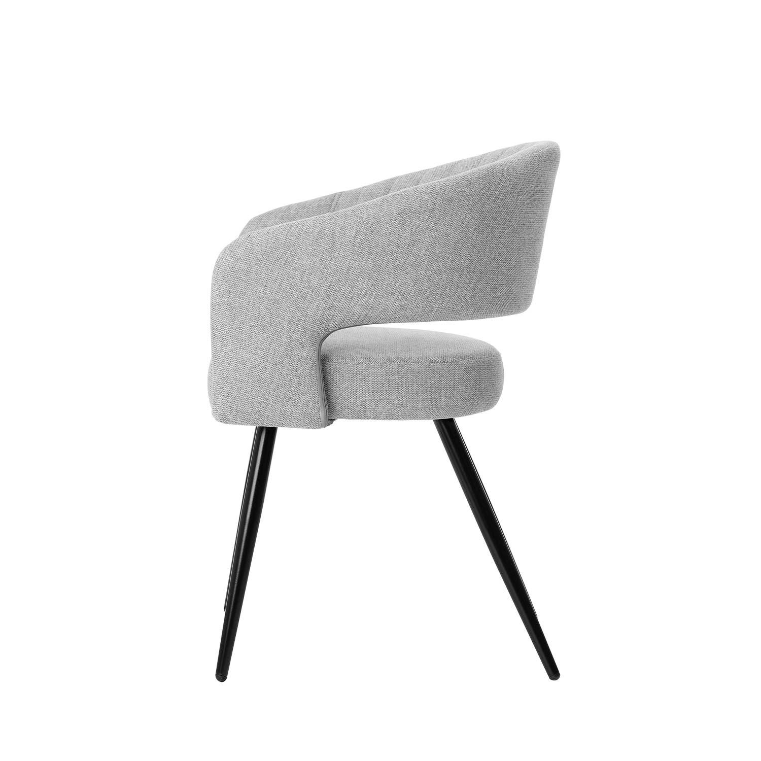 SILLA KORA GRIS CLARO - Imagen 3