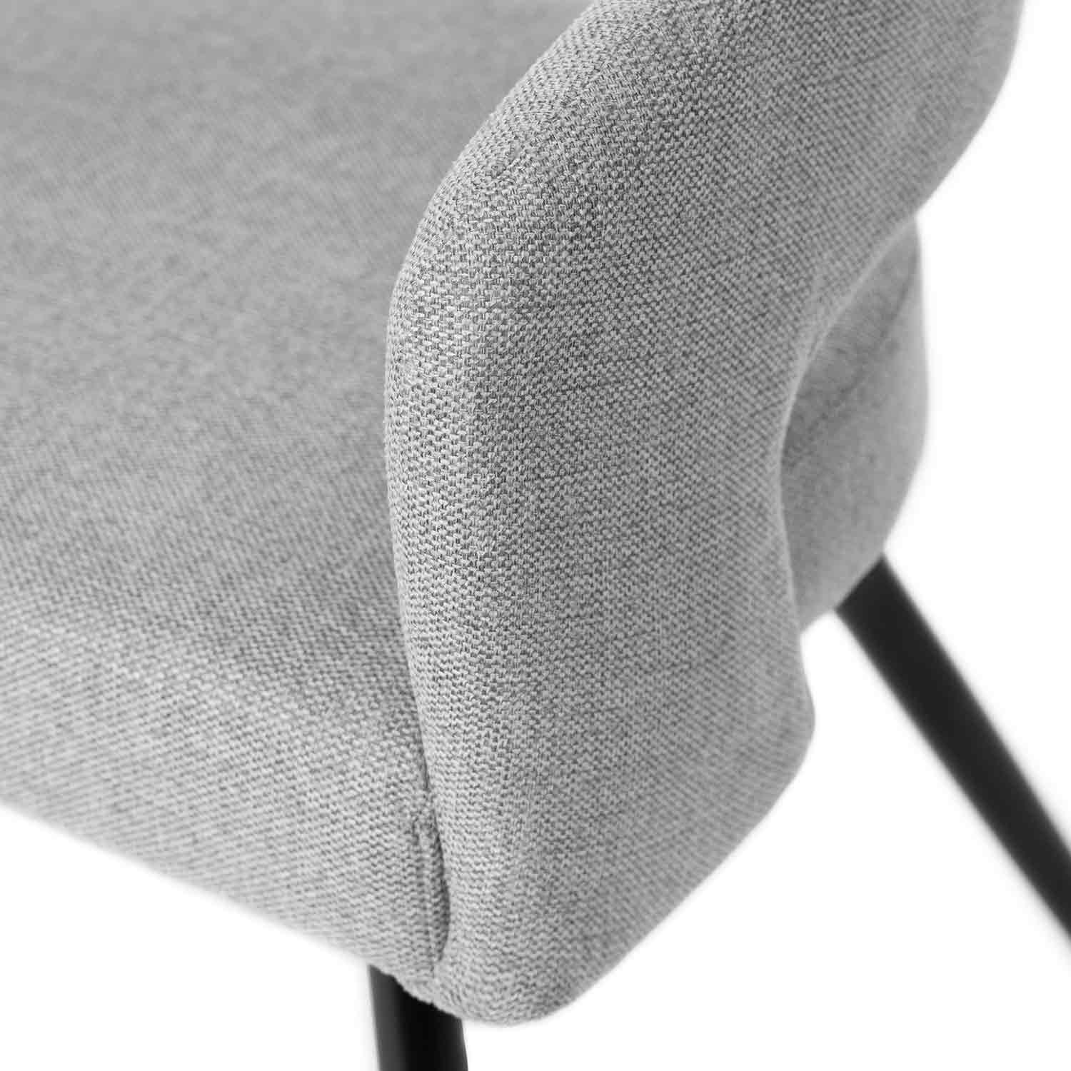 SILLA KORA GRIS CLARO - Imagen 6