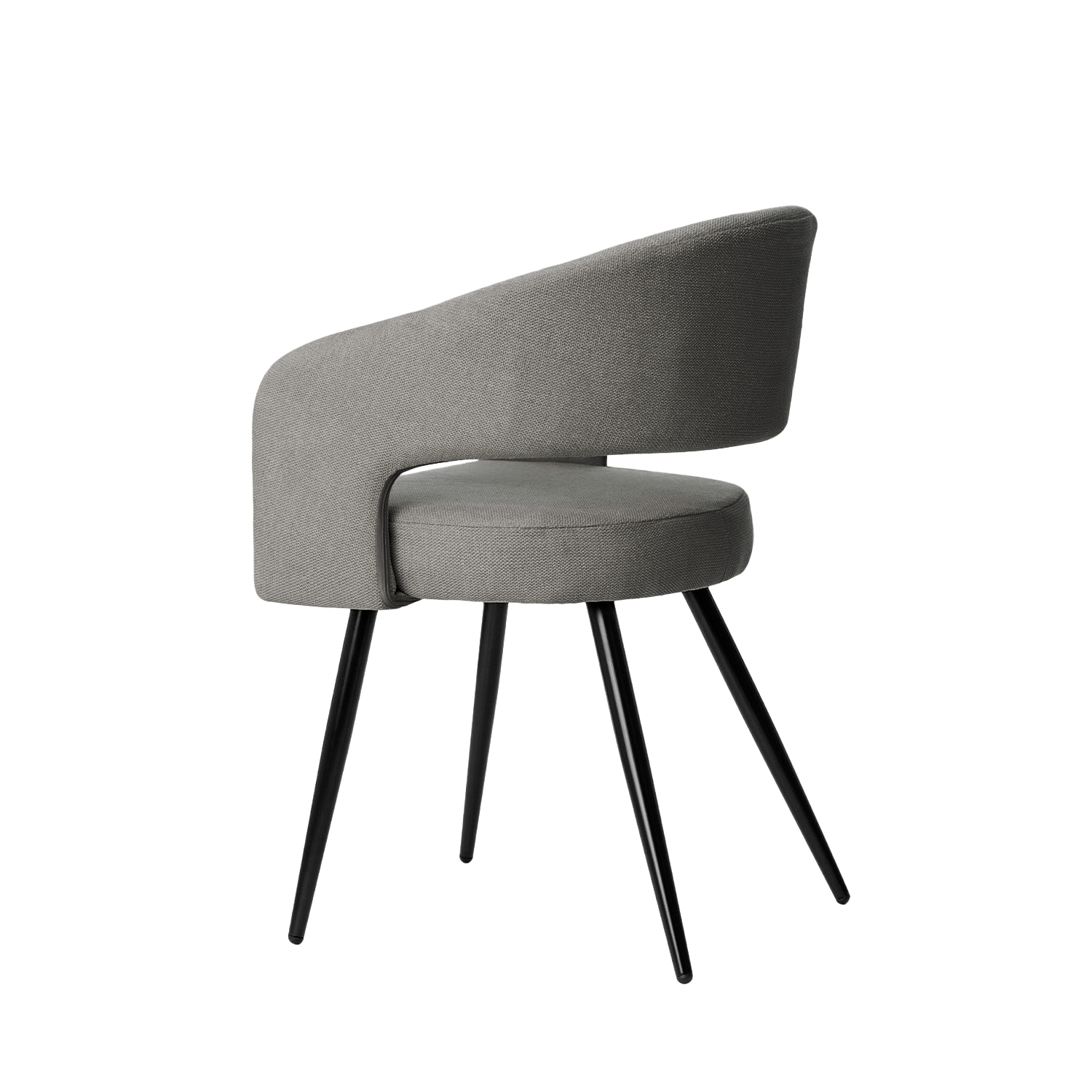 SILLA KORA GRIS OSCURO - Imagen 2