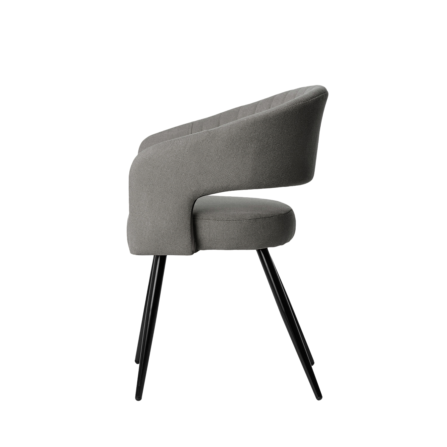 SILLA KORA GRIS OSCURO - Imagen 3