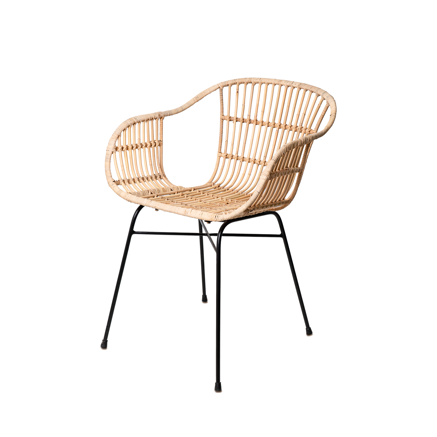 SILLA NANCY NATURAL/NEGRO Somcasa