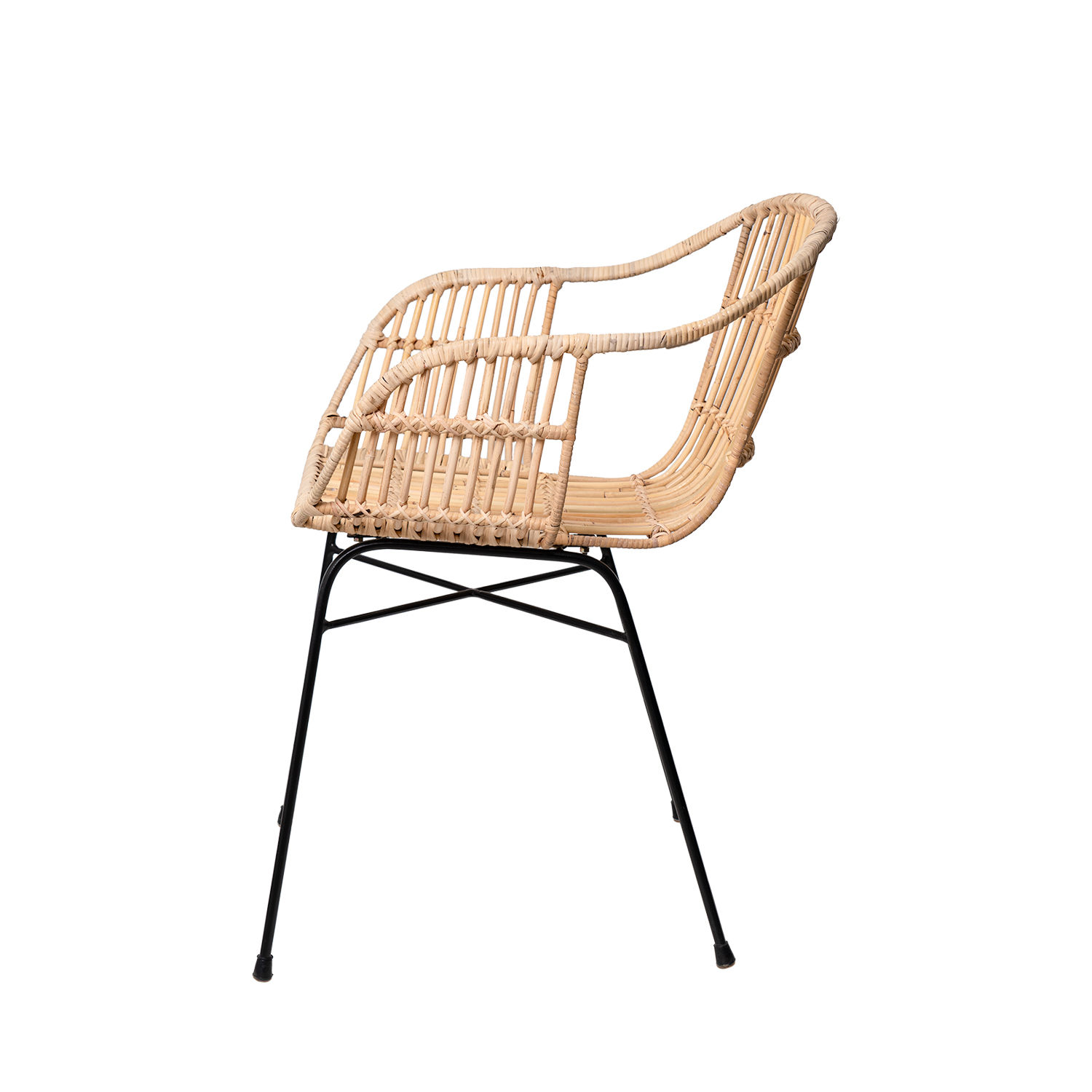 SILLA NANCY NATURAL/NEGRO - Imagen 3