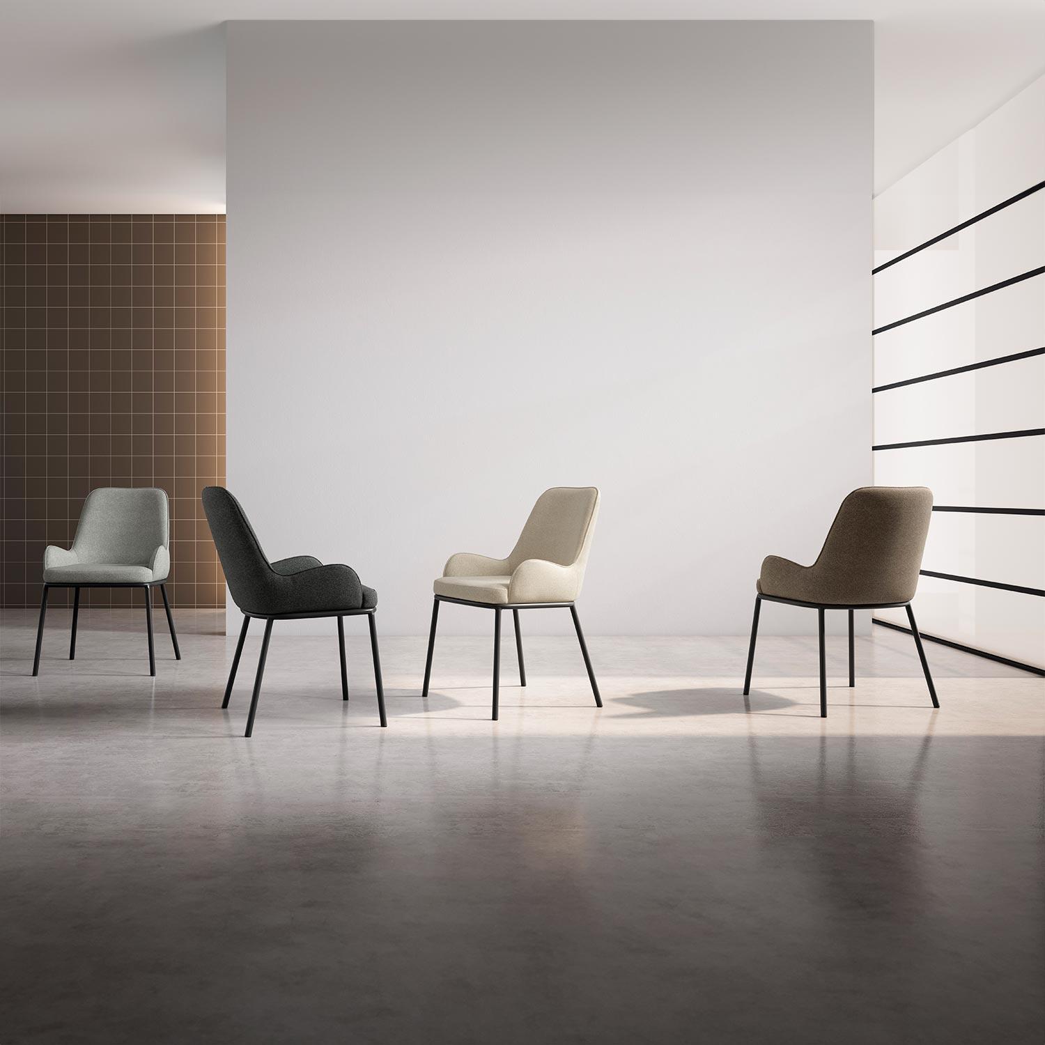 SILLA LARISA GRIS CLARO - Imagen 8