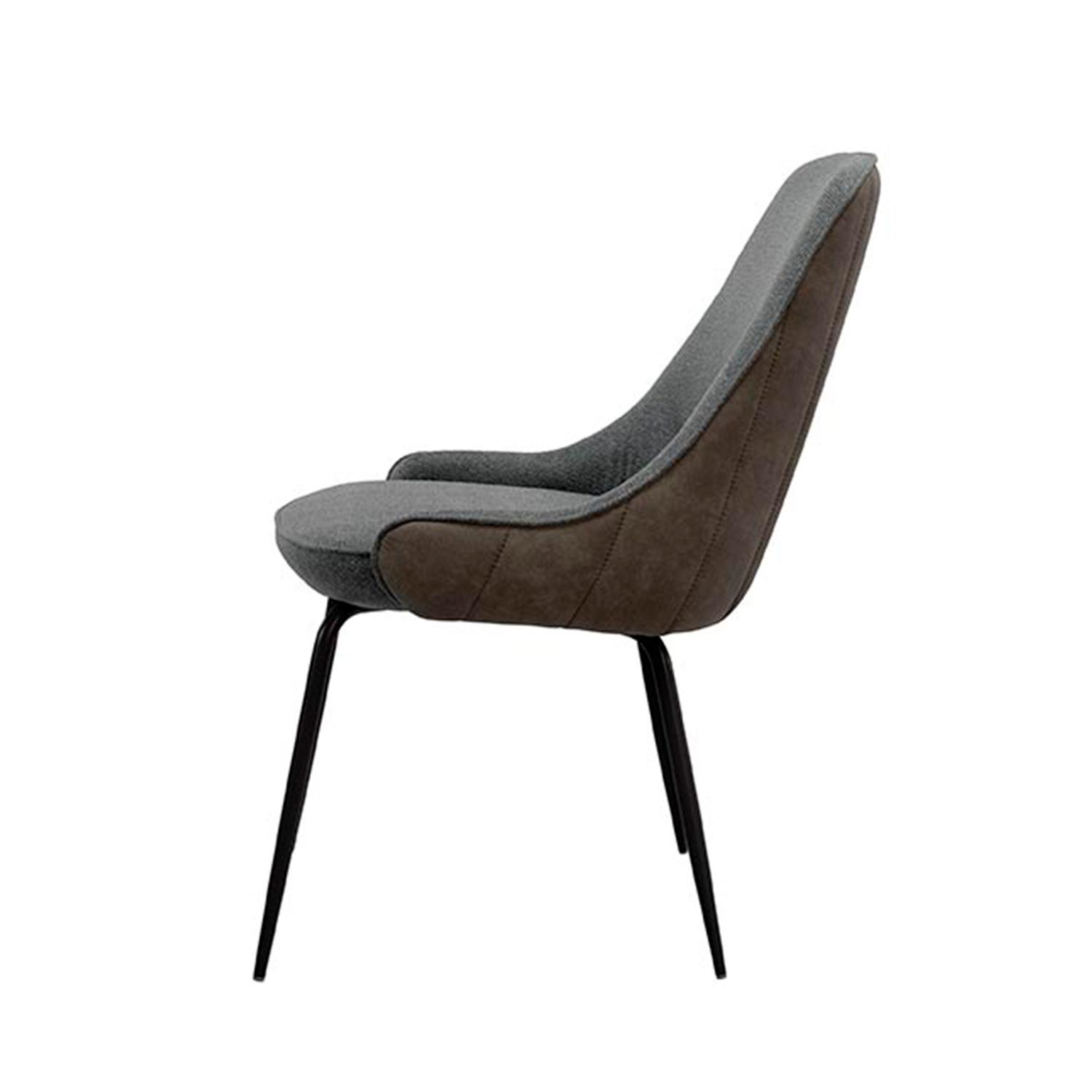 SILLA AGATA GRIS OSCURO - Imagen 3