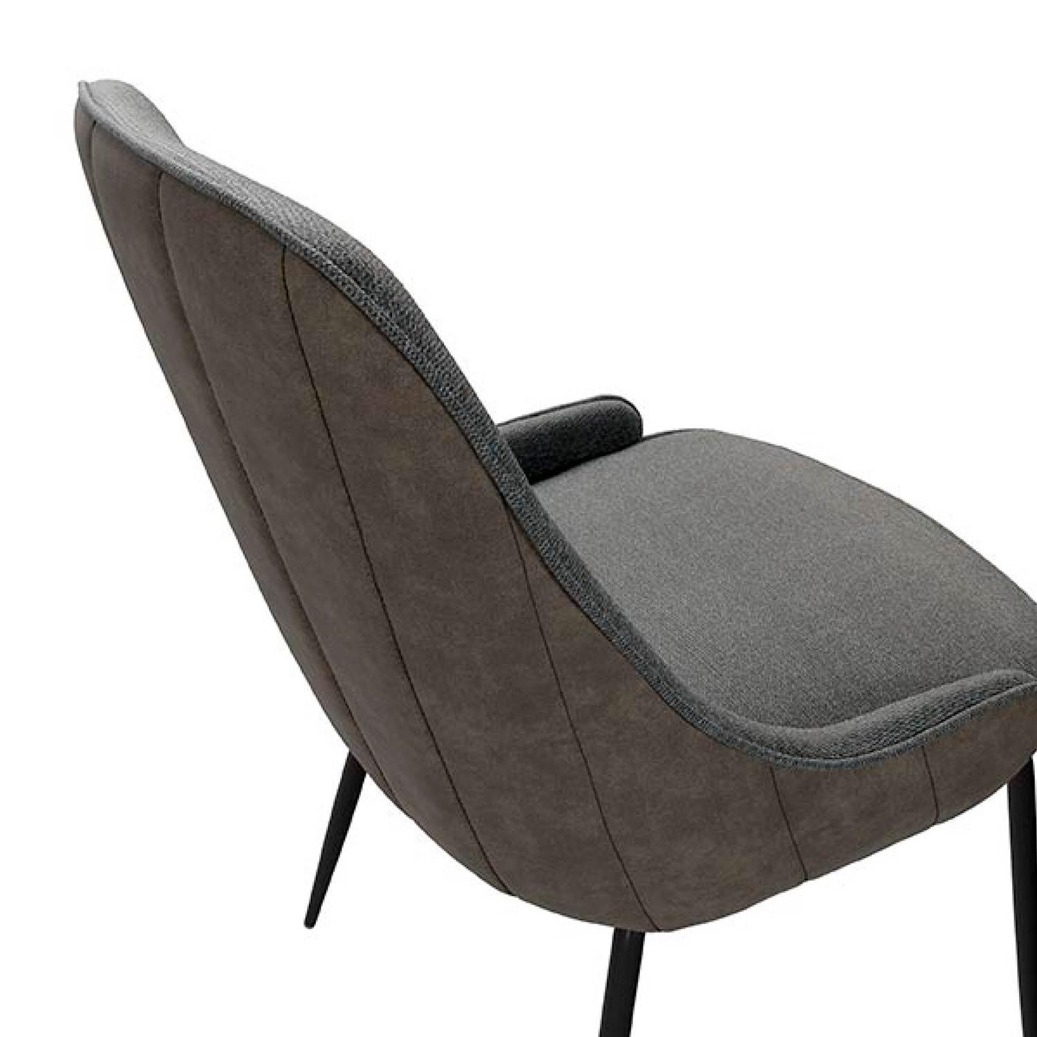 SILLA AGATA GRIS OSCURO - Imagen 7