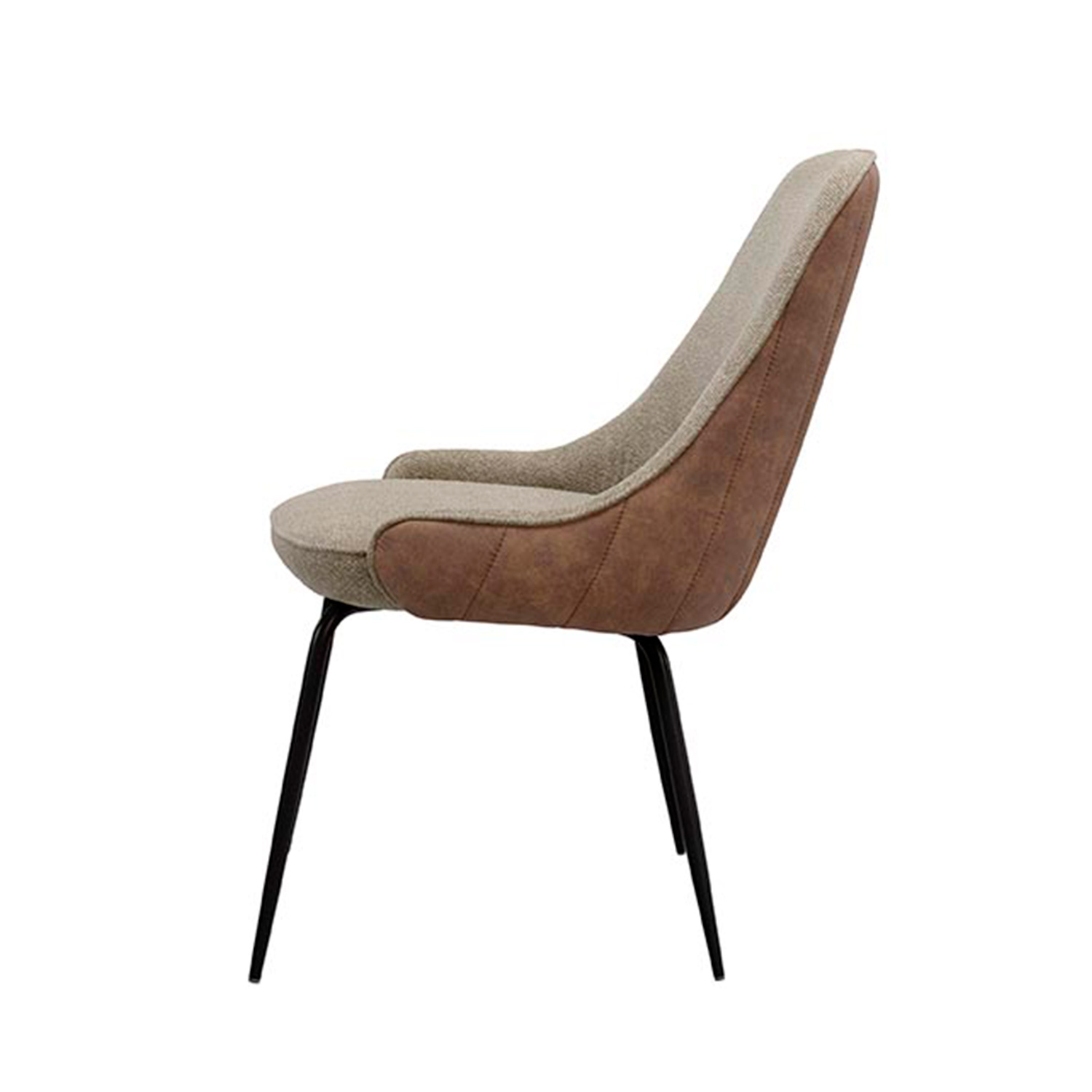 SILLA AGATA TAUPE - Imagen 3