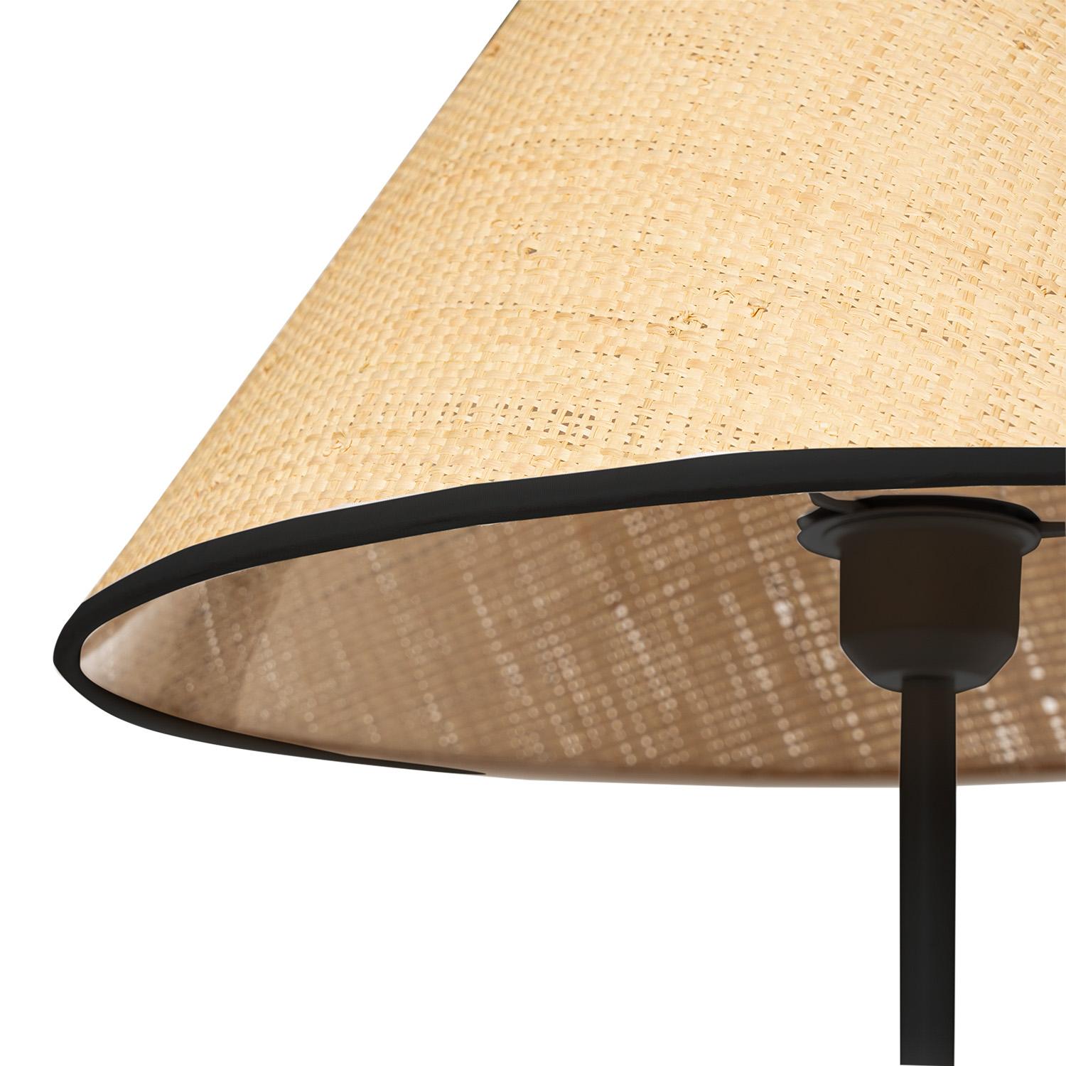 LAMPARA SUELO LACHAR NEGRO - Imagen 4