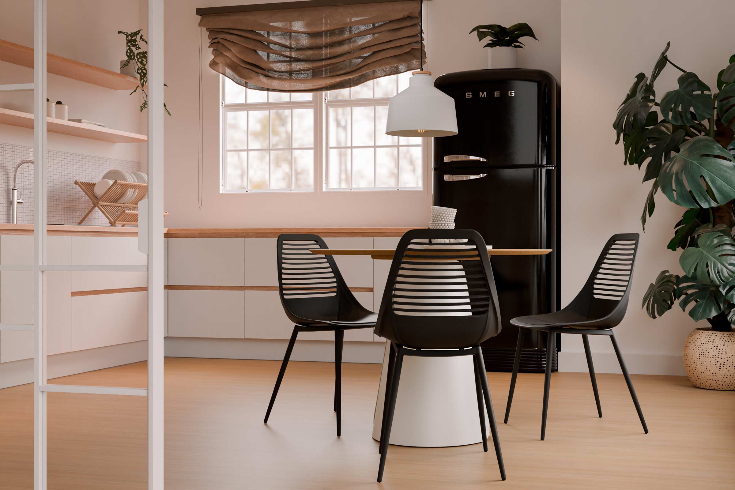 LAMPARA TECHO ARTANA BLANCO Somcasa