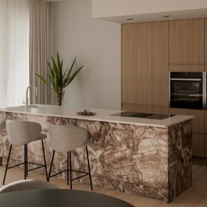 TABURETE RAY TAUPE Somcasa